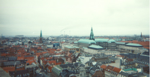 Les toits de Copenhague